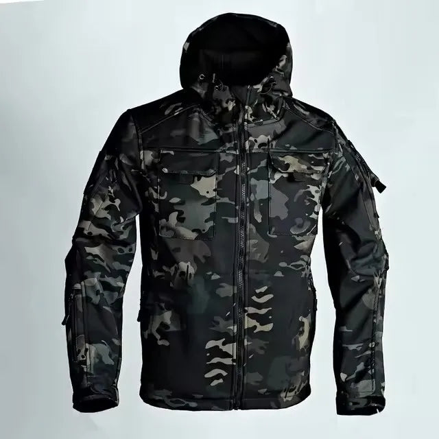 Tactical Jackets Men Outdoor Waterproof Hood Windbreaker Work
