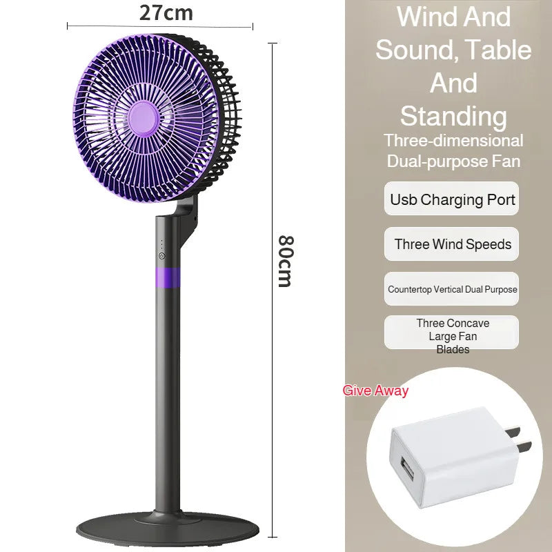 Household Air Circulation Fan Desktop Silent E
