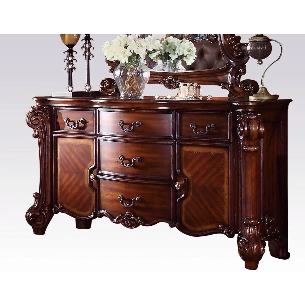 Vendome Bedroom Set with King Bed, Nightstand,