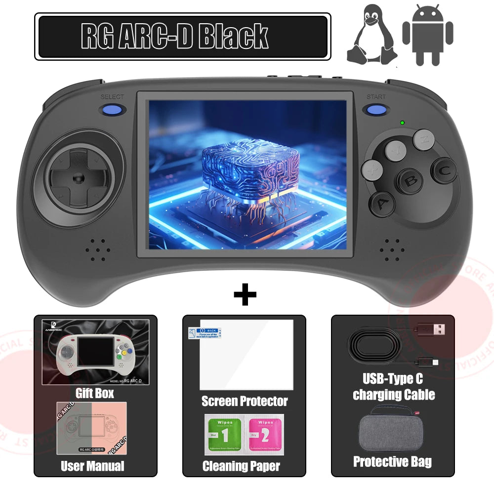ANBERNIC RG ARC Retro Games RK3566 4.0INCH