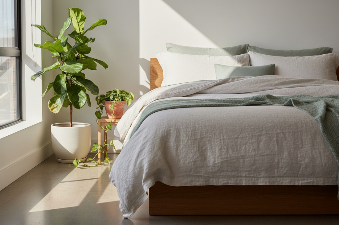 5 Reasons Linen Bedding is Better for Your Sleep (and the Planet)