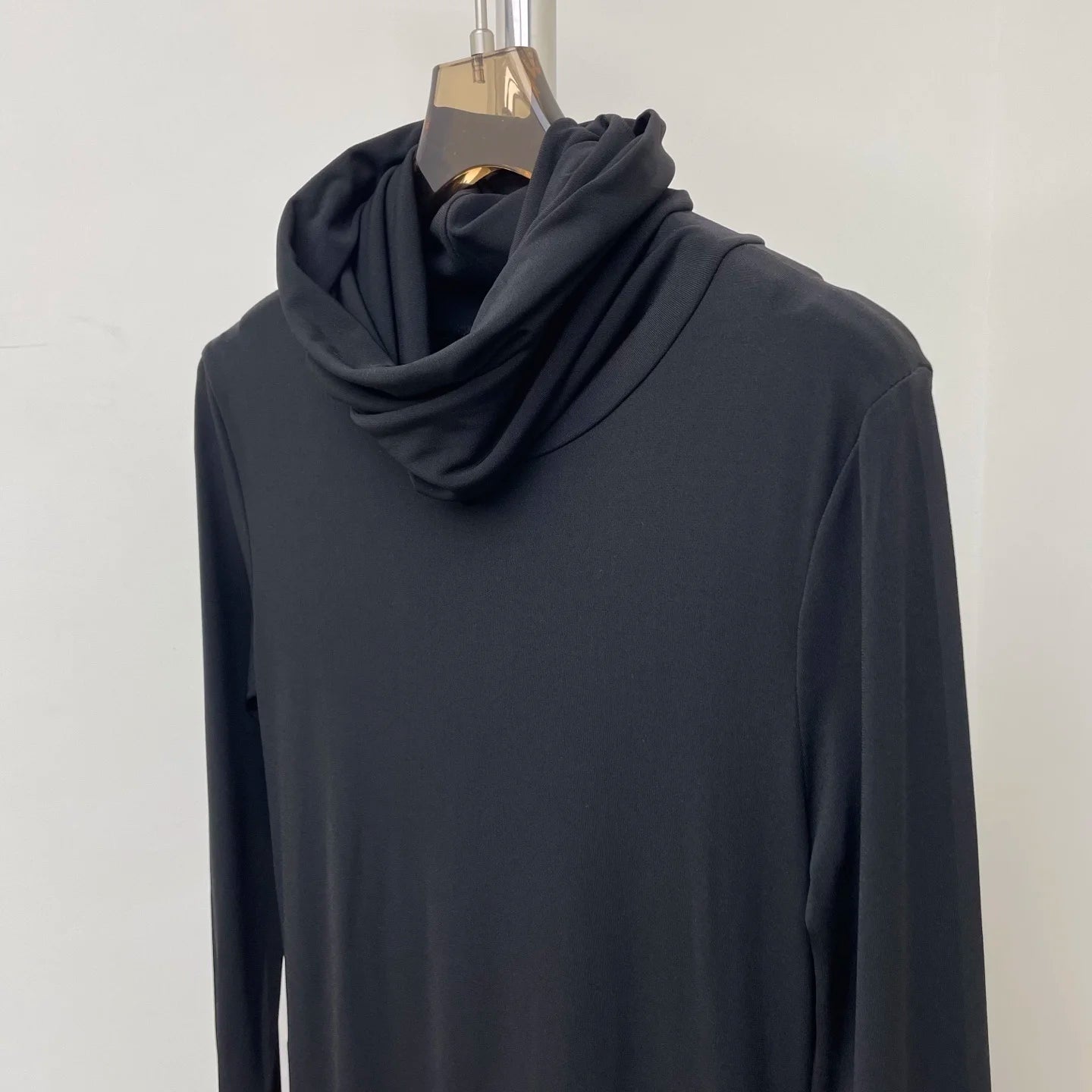 Women's High-neck Long Dress Fashion Week