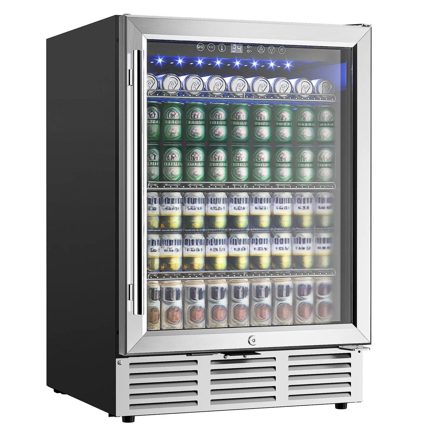 Beverage Refrigerator 24Inch 180 Can Built-in Beverage