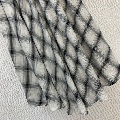 cotton retro checkered style dress summer