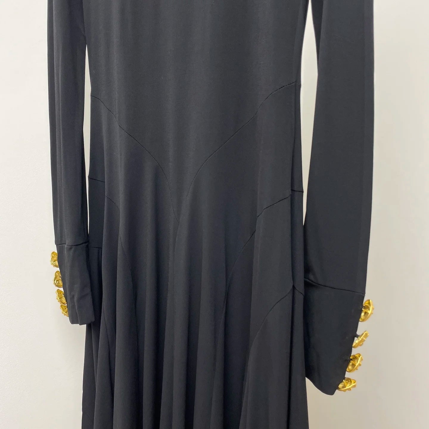 Women's High-neck Long Dress Fashion Week