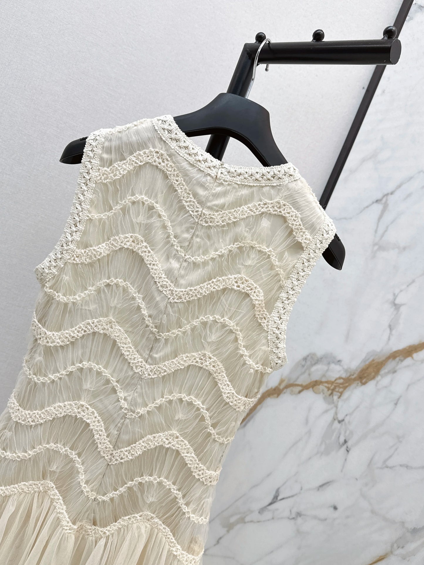 cotton dress flesh-colored slim  evening dress