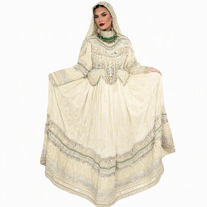 2026 New Designs Afghani Dresses for Women's Frock Sets Breathable Multicolor Long Length Custom Sizes Wedding Party Wear Adults