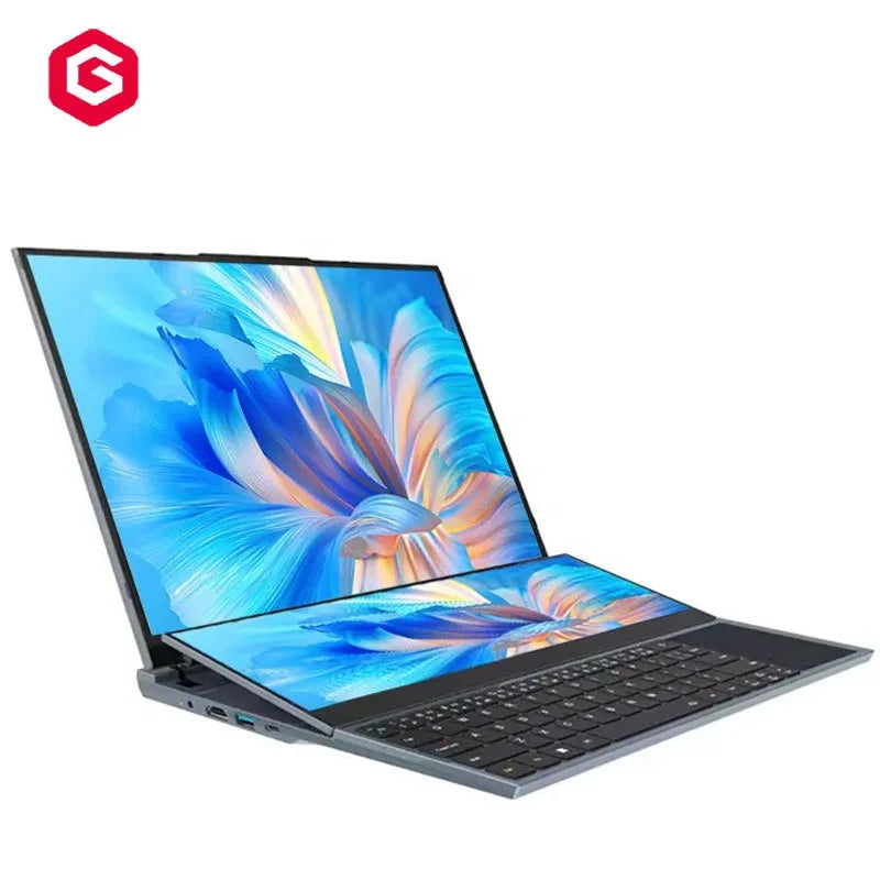 Brand New CPU I7-9850H Win11 Laptop Dual Screen 16+14inch Touchscreen 1920x1200 Gaming Laptops Computer Pc