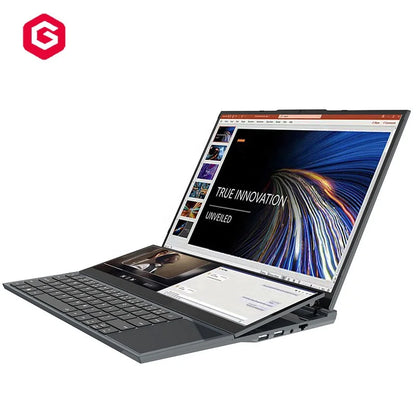 Most Popular Laptops 2025 16inch Factory Ordinateur Portable Core I7 Laptop Dual Screen Business Notebook