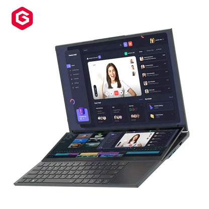 Most Popular Laptops 2025 16inch Factory Ordinateur Portable Core I7 Laptop Dual Screen Business Notebook