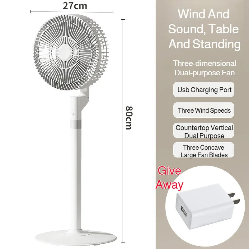 Household Air Circulation Fan Desktop Silent E
