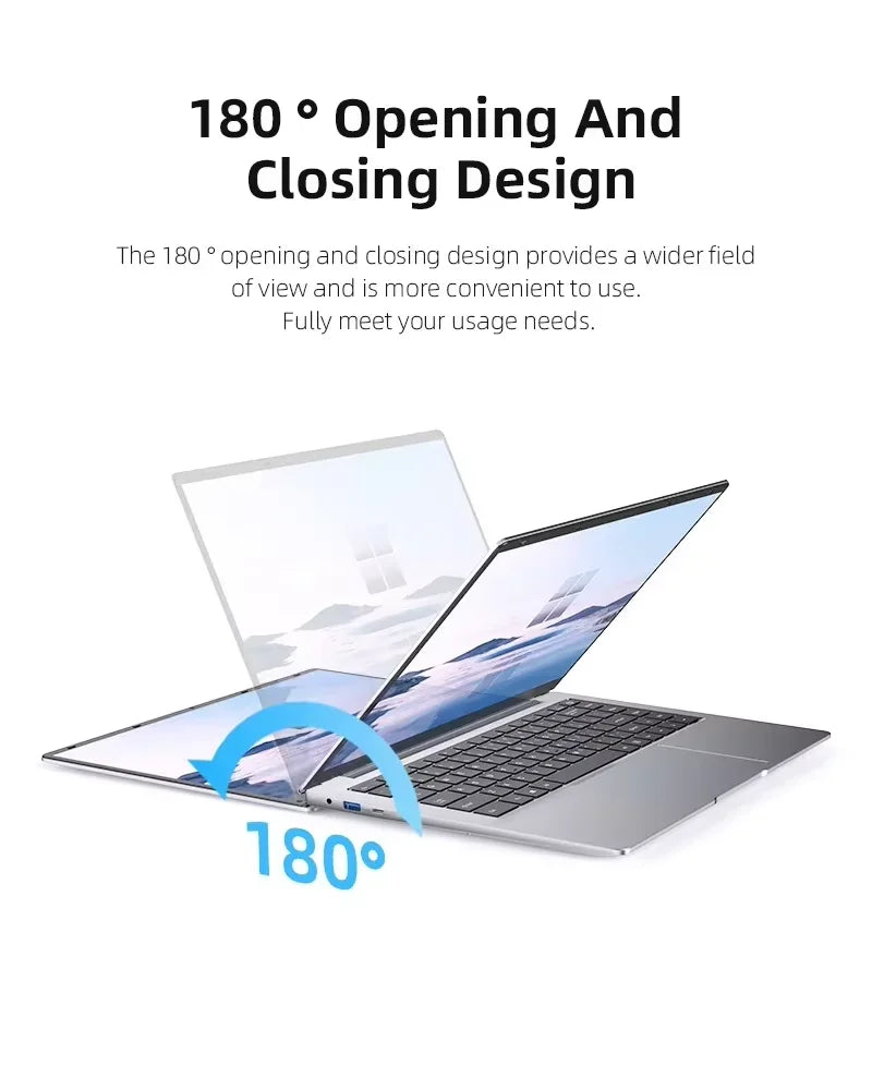 Portable Office Laptop Computer 14.1" 12GB RAM Windows 11
