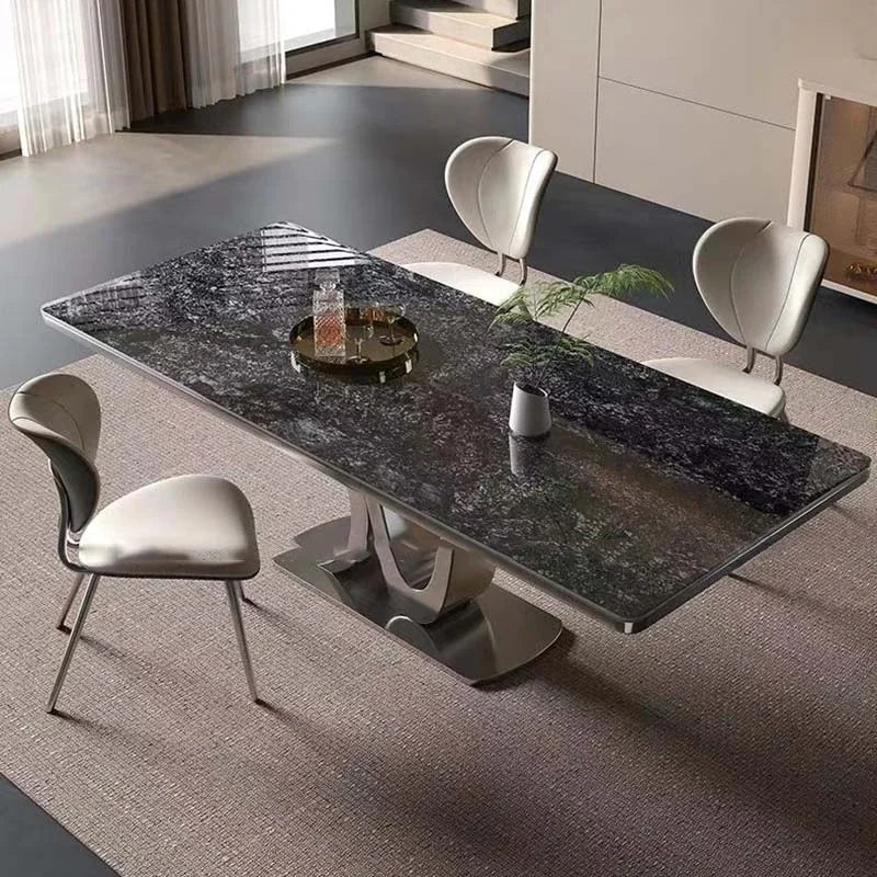 Modern Living Room Table Rectangular Legs