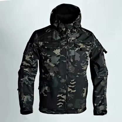 Tactical Jackets Men Outdoor Waterproof Hood Windbreaker Work
