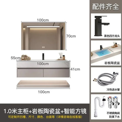 Bathroom Storage Cabinet Single Set Bathroom Vanity Sink Set Modern