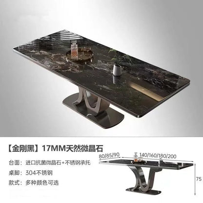 Modern Living Room Table Rectangular Legs