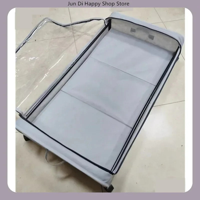 Bed Bottom Storage Box with Wheels Underbed
