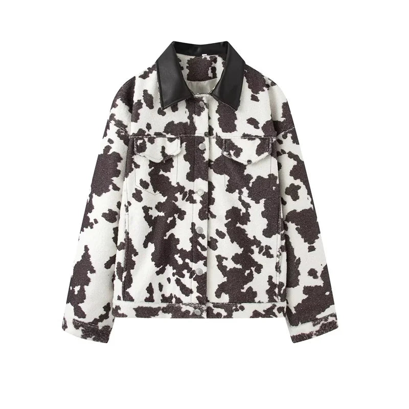 Women's Coat 2025 Winter New Style Red-Brown