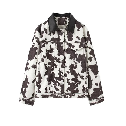 Women's Coat 2025 Winter New Style Red-Brown