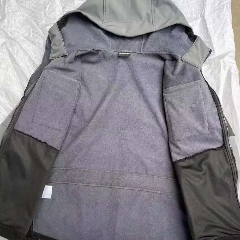 Tactical Jackets Men Outdoor Waterproof Hood Windbreaker Work