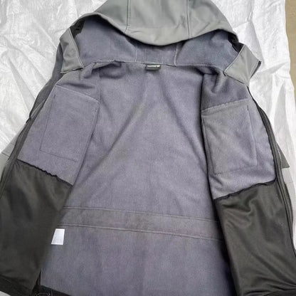 Tactical Jackets Men Outdoor Waterproof Hood Windbreaker Work