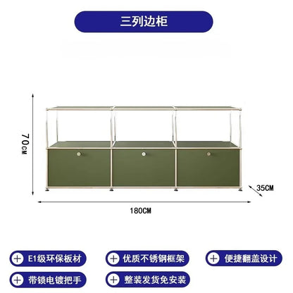 Kitchen Cabinet Modern Simplicity Olive Green