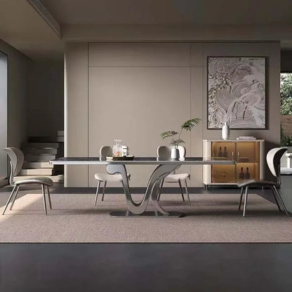 Modern Living Room Table Rectangular Legs