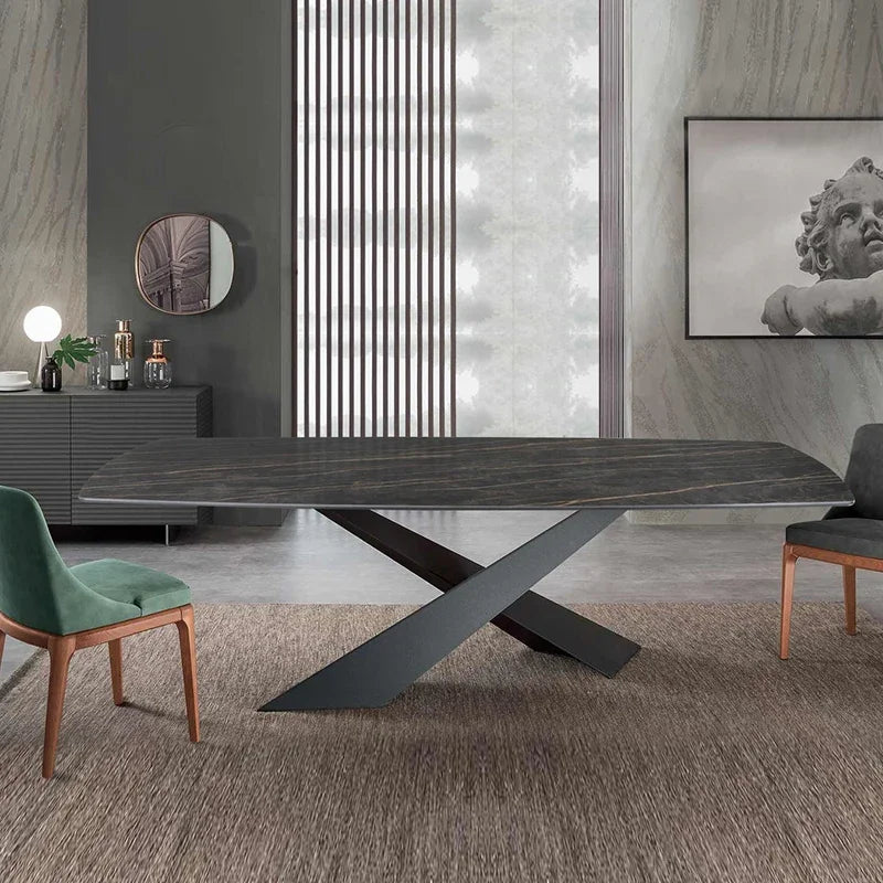 Italian Light Luxury Minimalist Dining Table