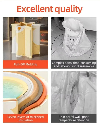 New foldable bathtub for adults, home use, ,SPA