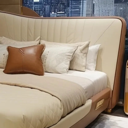 Fashionable King Size Bed Luxury Item Frame