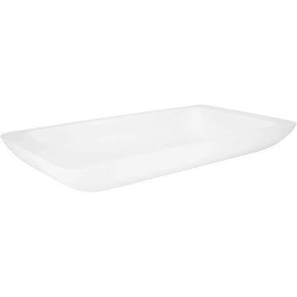 289330 Alanna 31" Resin Vessel Bathroom Sink - White