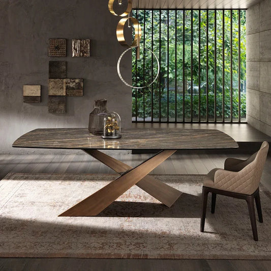 Italian Light Luxury Minimalist Dining Table
