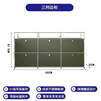 Kitchen Cabinet Modern Simplicity Olive Green