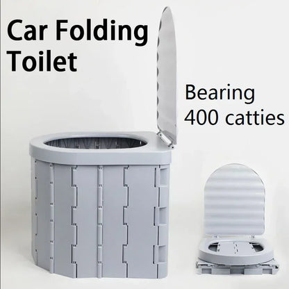 Outdoor Folding Toilet Portable Car Toilet Travel