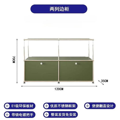 Kitchen Cabinet Modern Simplicity Olive Green