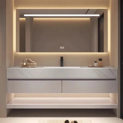 Bathroom Storage Cabinet Single Set Bathroom Vanity Sink Set Modern