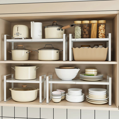 Kitchen Storage Rack under the Sink, Layered Shelf in the Cabinet,