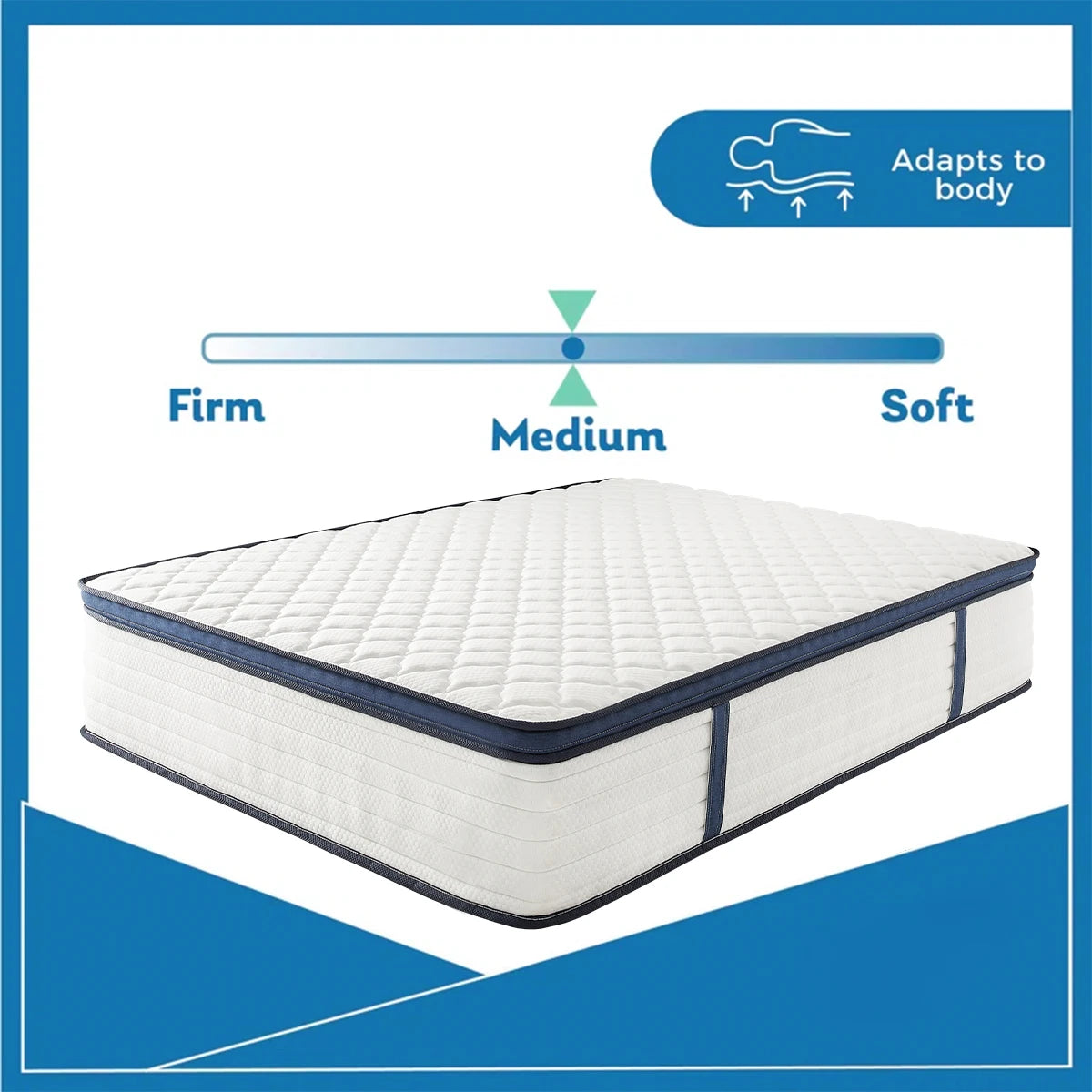 Queen Size Mattress Gel Memory Foam Mattress ,