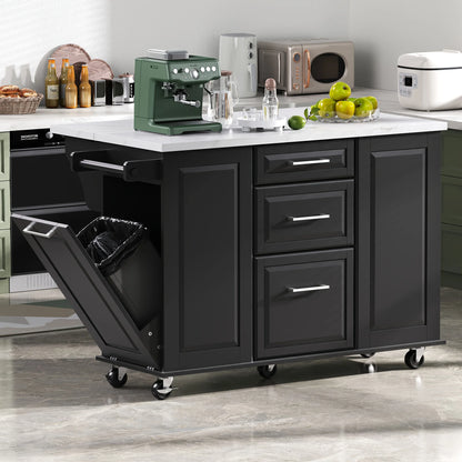 Rolling Kitchen Island On Wheels With Storage