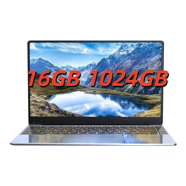 Durable Trendy Original 15.6" Laptop 120Hz Ultra-clear FHD IPS Screen Intel N95 5000mAh 32GB/2TB SSD Backlit Keyboard