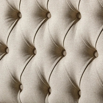 Solid Wood Bed Frame Queen Size, Transitional