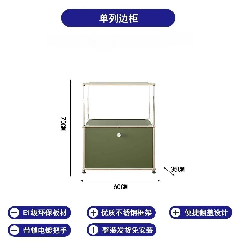 Kitchen Cabinet Modern Simplicity Olive Green