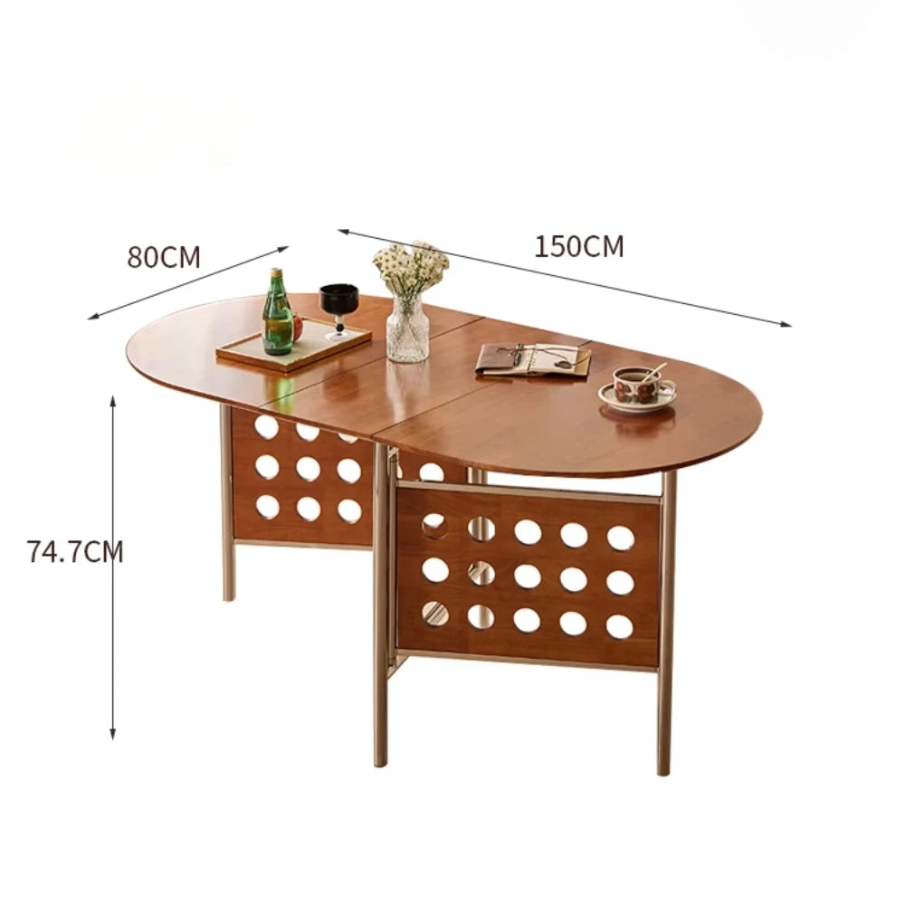 Modern Round Dining Table Large Vintage Luxury Design