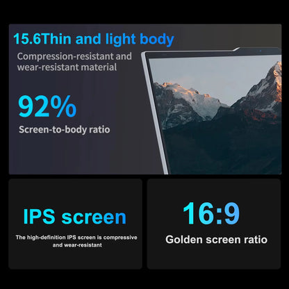 15.6" Ultra Slim Intel Core i7 6500U Laptop