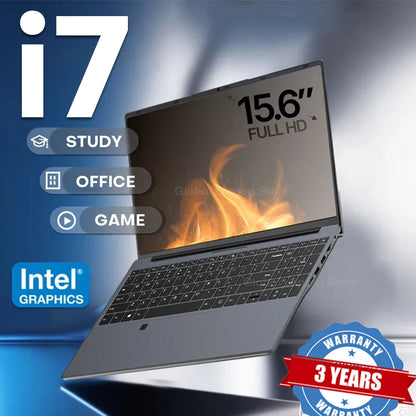 15.6" Ultra Slim Intel Core i7 6500U Laptop