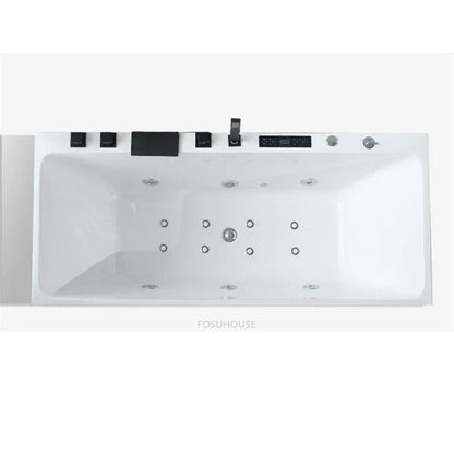 Adults Acrylic Bathtub Bathtub Rectangle Comfortable Massage