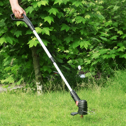 Garden Home Use Portable Retractable pole Electric Lawn Mower