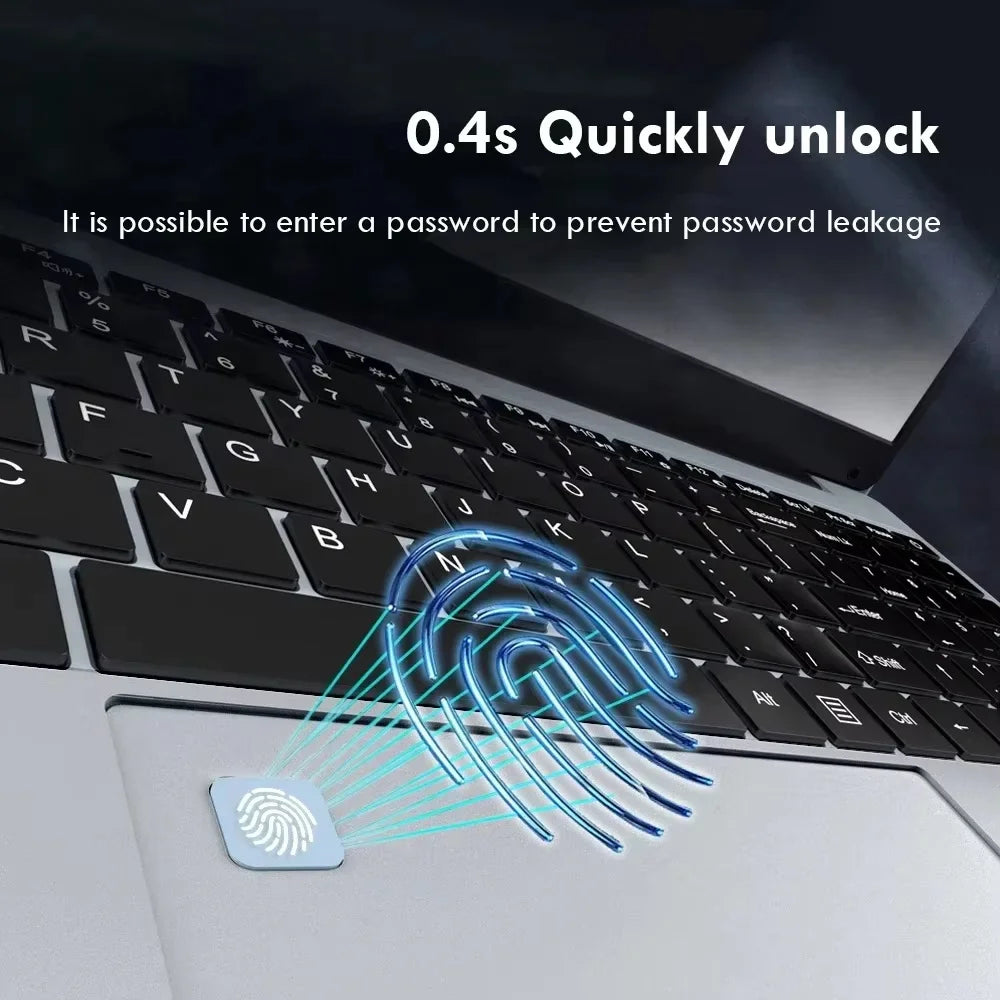 Windows 11 Pro 15.6" Laptop Computer Intel