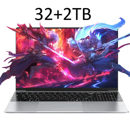 15.6 Inch LENO Laptop Windows 11 Pro Intel Core i9-10980HK 32GB DDR4 M.2 2048GB SSD Ultrabook Fingerprint Unlock WIFI 5 BT