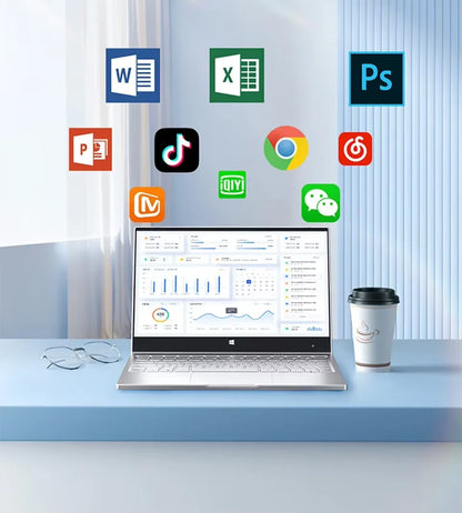 Portable 2 in 1 Laptop Computer Intel Core i7-8